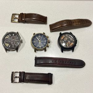 Mens fossil watches and bands